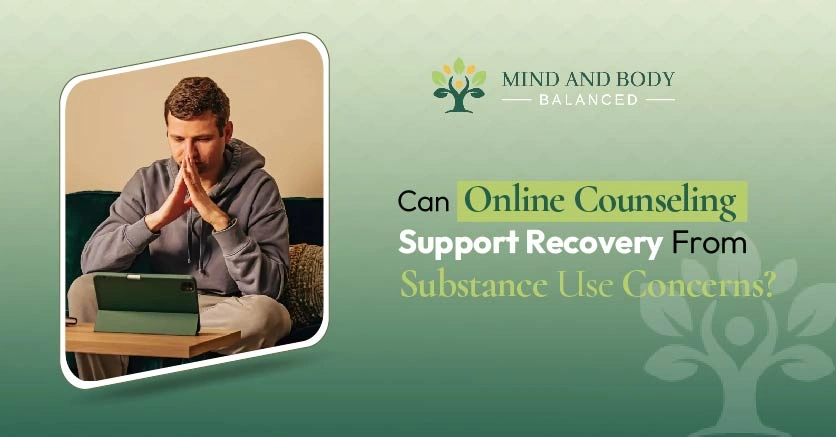 Can Online Counseling Support Recovery from Substance Use Concerns